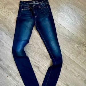 Dark blue wash jeans